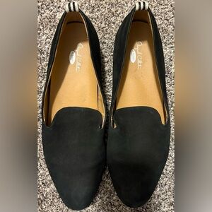 Dr. Scholl’s Black Suede Loafers - Women’s Size 10